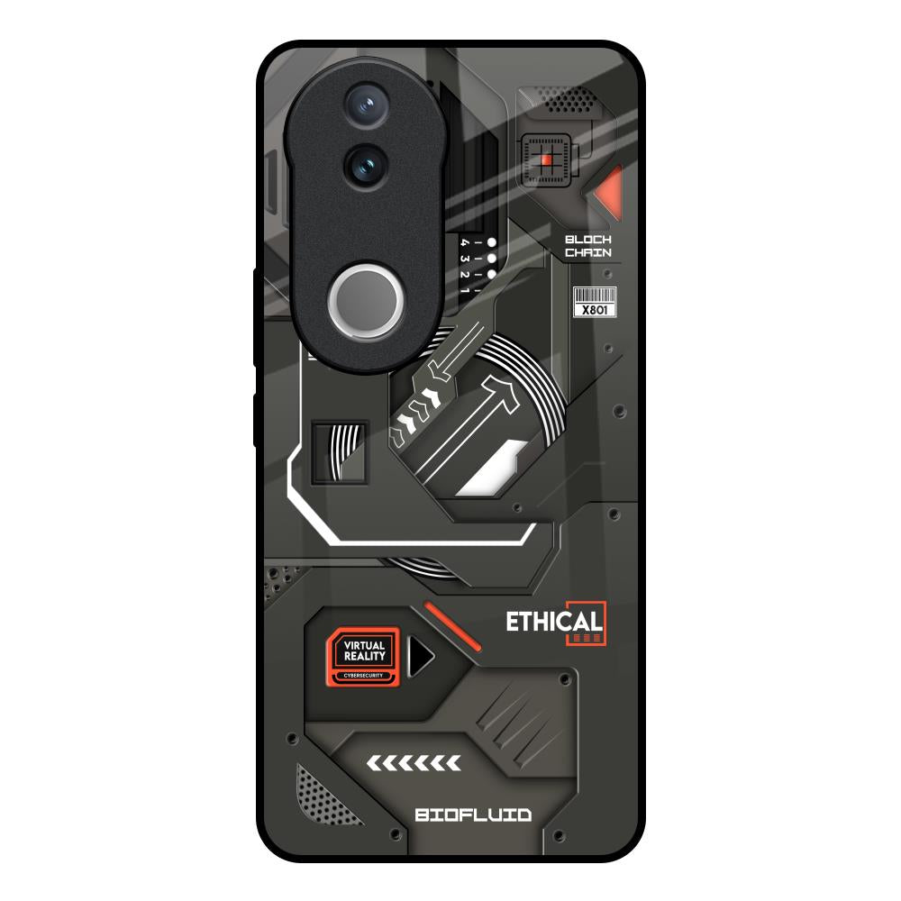 Tech Aesthetics Vivo V50e 5G Glass Back Cover Online