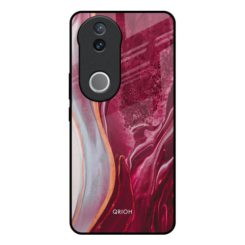 Crimson Ruby Vivo V50e 5G Glass Back Cover Online