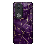Geometric Purple Vivo V50e 5G Glass Back Cover Online