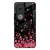 Heart Rain Fall Vivo V50e 5G Glass Back Cover Online