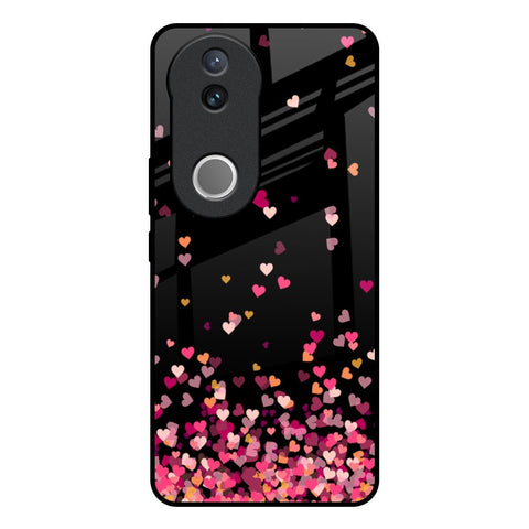 Heart Rain Fall Vivo V50e 5G Glass Back Cover Online