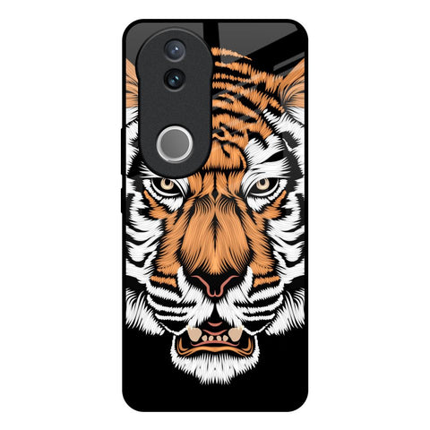 Angry Tiger Vivo V50e 5G Glass Back Cover Online