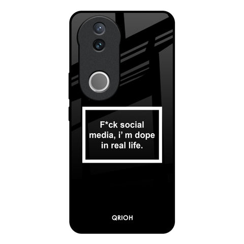 Dope In Life Vivo V50e 5G Glass Back Cover Online
