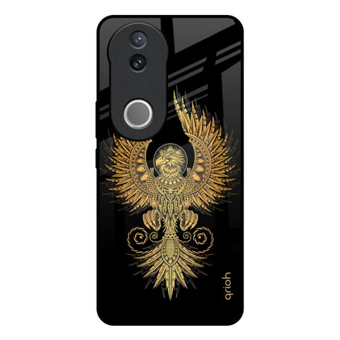 Mythical Phoenix Art Vivo V50e 5G Glass Back Cover Online