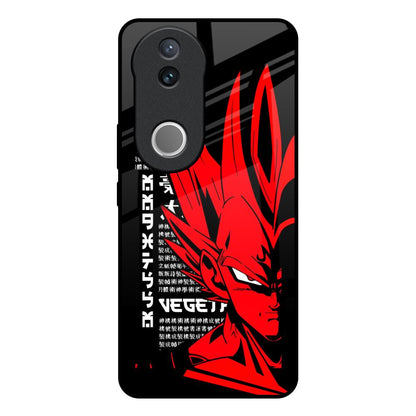 Red Vegeta Vivo V50e 5G Glass Back Cover Online
