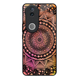 Floral Mandala Vivo V50e 5G Glass Back Cover Online