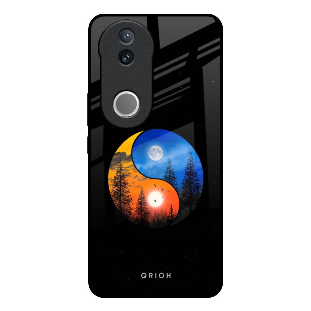 Yin Yang Balance Vivo V50e 5G Glass Back Cover Online