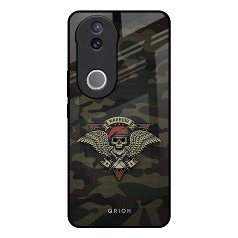 Army Warrior Vivo V50e 5G Glass Back Cover Online