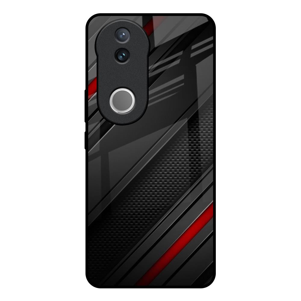 Modern Abstract Vivo V50e 5G Glass Back Cover Online