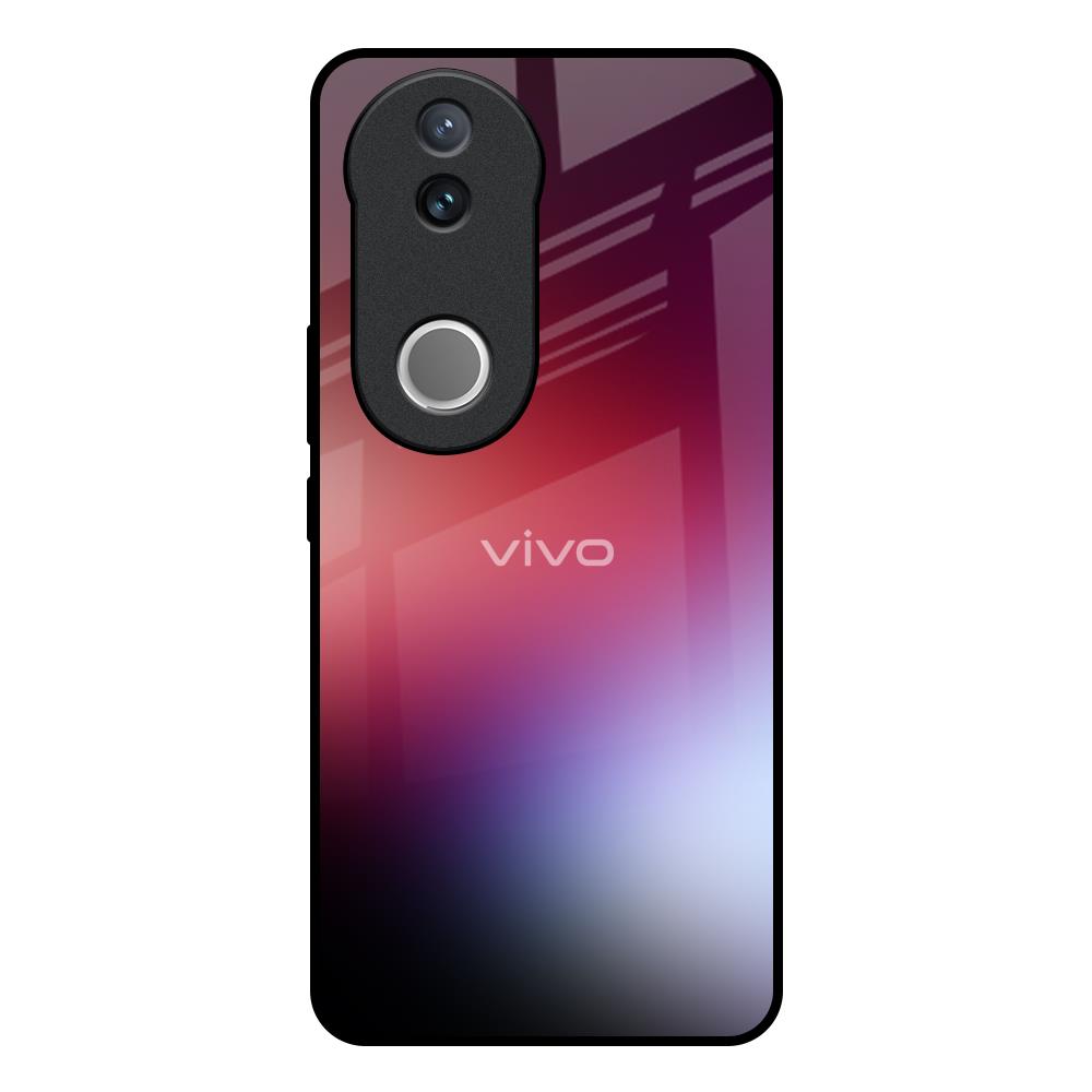 Gaussian Red Vivo V50e 5G Glass Back Cover Online