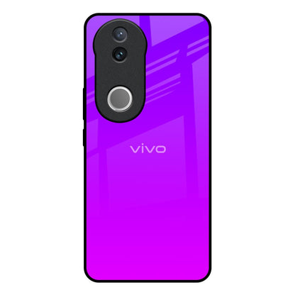 Purple Pink Vivo V50e 5G Glass Back Cover Online