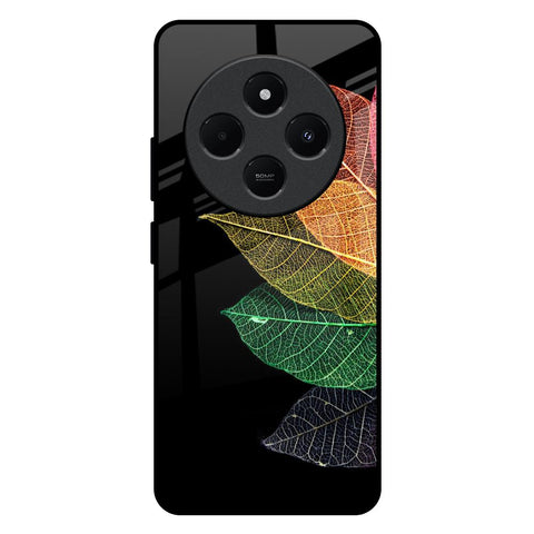 Colorful Leaves Redmi 14C 5G Glass Back Cover Online