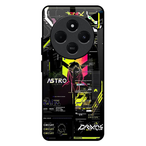 Astro Glitch Redmi 14C 5G Glass Back Cover Online