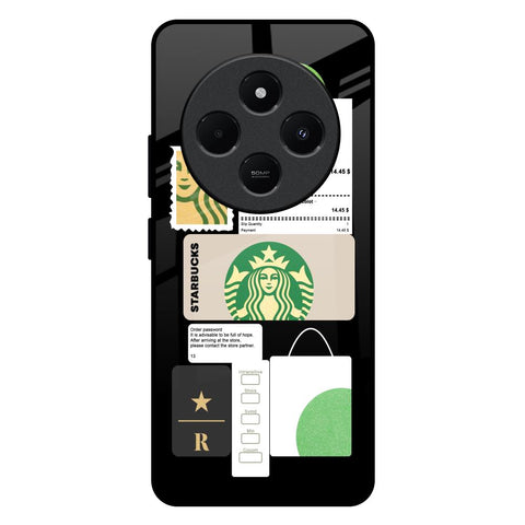 Coffee Latte Redmi 14C 5G Glass Back Cover Online