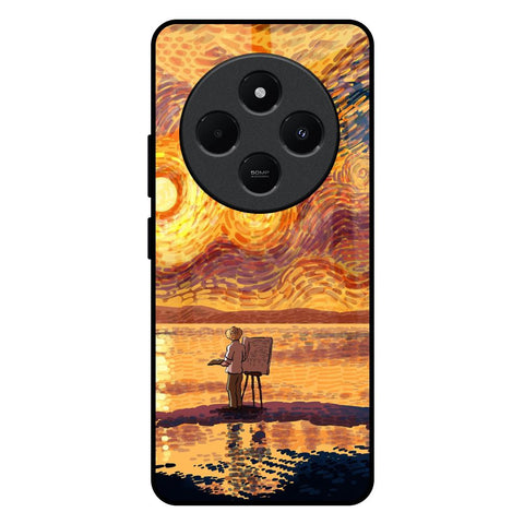 Sunset Vincent Redmi 14C 5G Glass Back Cover Online