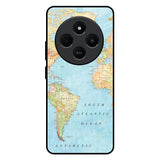 Travel Map Redmi 14C 5G Glass Back Cover Online