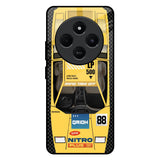Yellow Racing Car Redmi 14C 5G Glass Back Cover Online