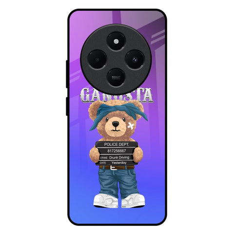 Gangsta Bear Redmi 14C 5G Glass Back Cover Online