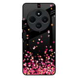 Heart Rain Fall Redmi 14C 5G Glass Back Cover Online