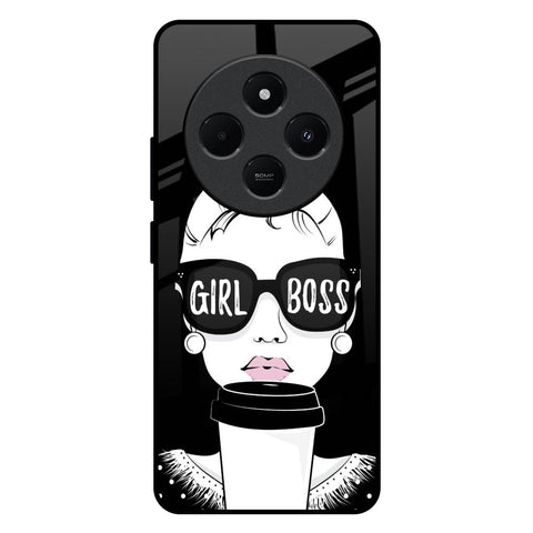 Girl Boss Redmi 14C 5G Glass Back Cover Online