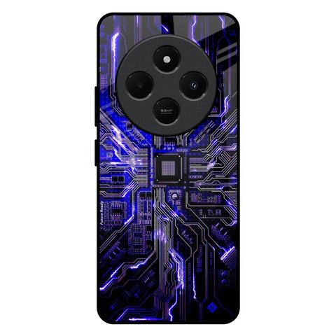 Techno Color Pattern Redmi 14C 5G Glass Back Cover Online