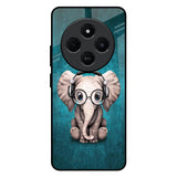 Adorable Baby Elephant Redmi 14C 5G Glass Back Cover Online