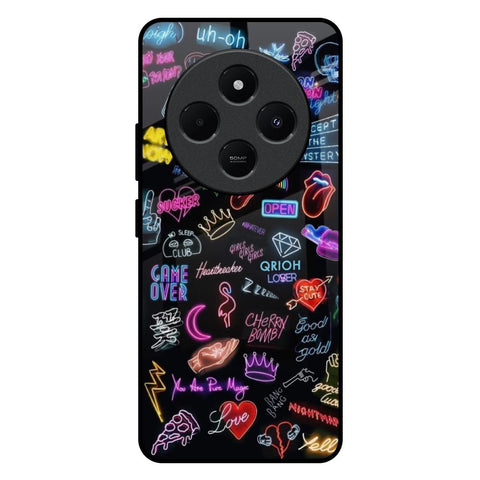 Accept The Mystery Redmi 14C 5G Glass Back Cover Online