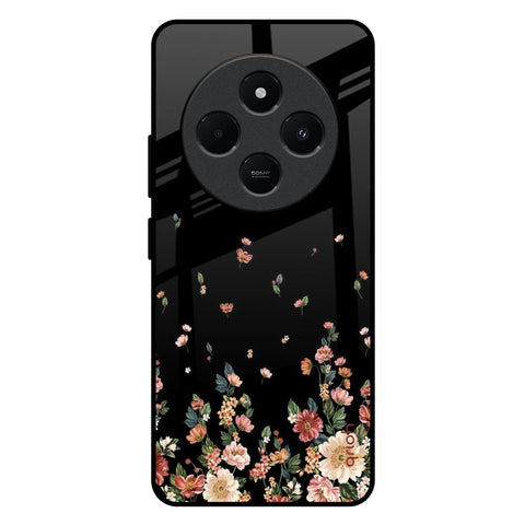 Floating Floral Print Redmi 14C 5G Glass Back Cover Online