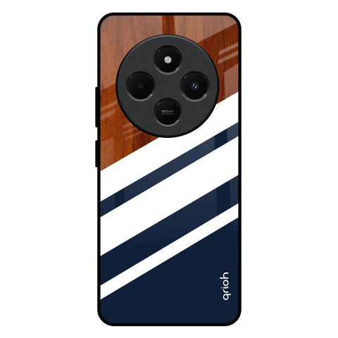 Bold Stripes Redmi 14C 5G Glass Back Cover Online