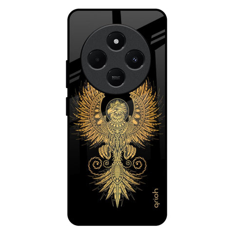 Mythical Phoenix Art Redmi 14C 5G Glass Back Cover Online