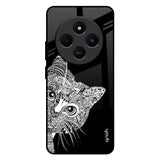 Kitten Mandala Redmi 14C 5G Glass Back Cover Online