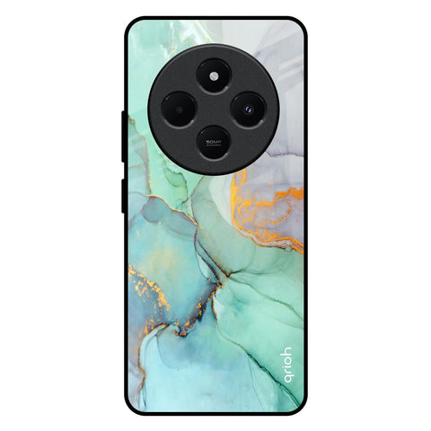Green Marble Redmi 14C 5G Glass Back Cover Online
