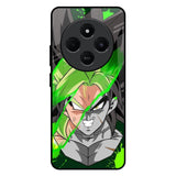 Anime Green Splash Redmi 14C 5G Glass Back Cover Online