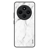 Modern White Marble Redmi 14C 5G Glass Back Cover Online