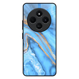 Vibrant Blue Marble Redmi 14C 5G Glass Back Cover Online