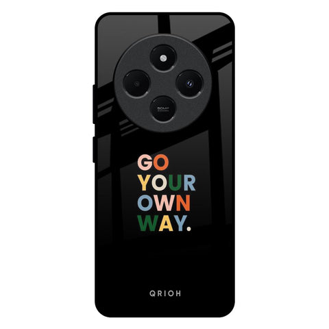 Go Your Own Way Redmi 14C 5G Glass Back Cover Online