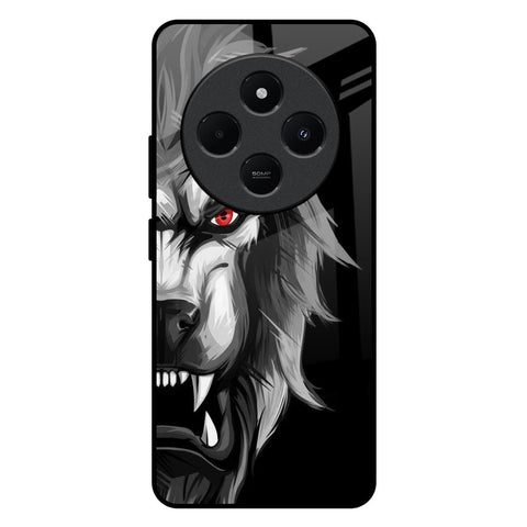 Wild Lion Redmi 14C 5G Glass Back Cover Online