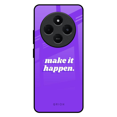 Make it Happen Redmi 14C 5G Glass Back Cover Online