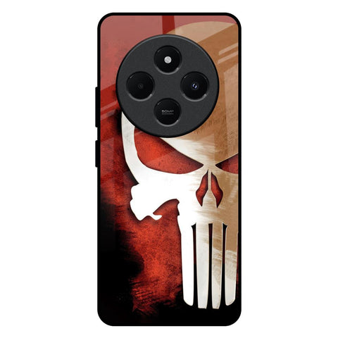 Red Skull Redmi 14C 5G Glass Back Cover Online