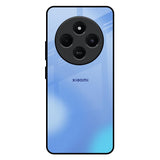 Vibrant Blue Texture Redmi 14C 5G Glass Back Cover Online