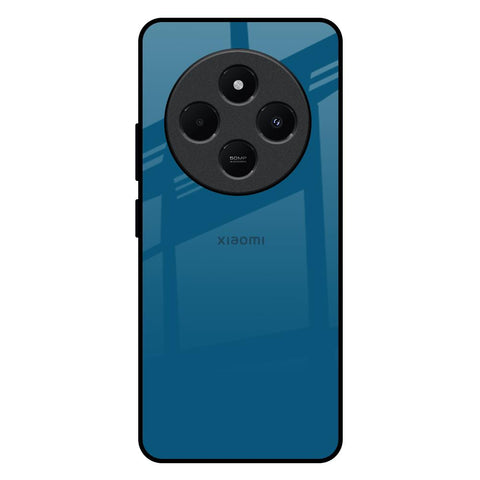 Cobalt Blue Redmi 14C 5G Glass Back Cover Online