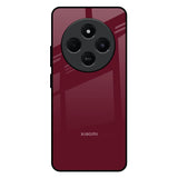 Classic Burgundy Redmi 14C 5G Glass Back Cover Online