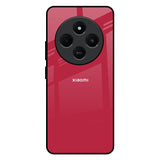 Solo Maroon Redmi 14C 5G Glass Back Cover Online