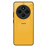 Fluorescent Yellow Redmi 14C 5G Glass Back Cover Online