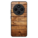 Wooden Planks Redmi 14C 5G Glass Back Cover Online