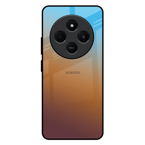 Rich Brown Redmi 14C 5G Glass Back Cover Online