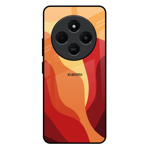 Magma Color Pattern Redmi 14C 5G Glass Back Cover Online
