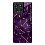 Geometric Purple Motorola Edge 60 Fusion 5G Glass Back Cover Online