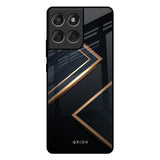 Sleek Golden & Navy Motorola Edge 60 Fusion 5G Glass Back Cover Online