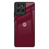 Classic Burgundy Motorola Edge 60 Fusion 5G Glass Back Cover Online